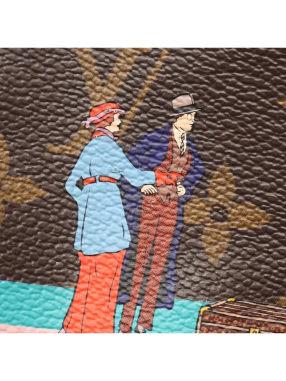 Louis Vuitton Handbag Mini Pochette Accessoires Monogram Illustre
